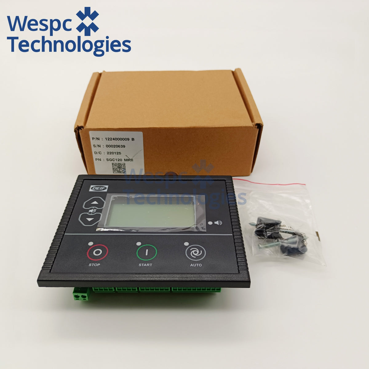Original DEIF SGC120 MKII Single Genset Controller AMF Generator Control Unit