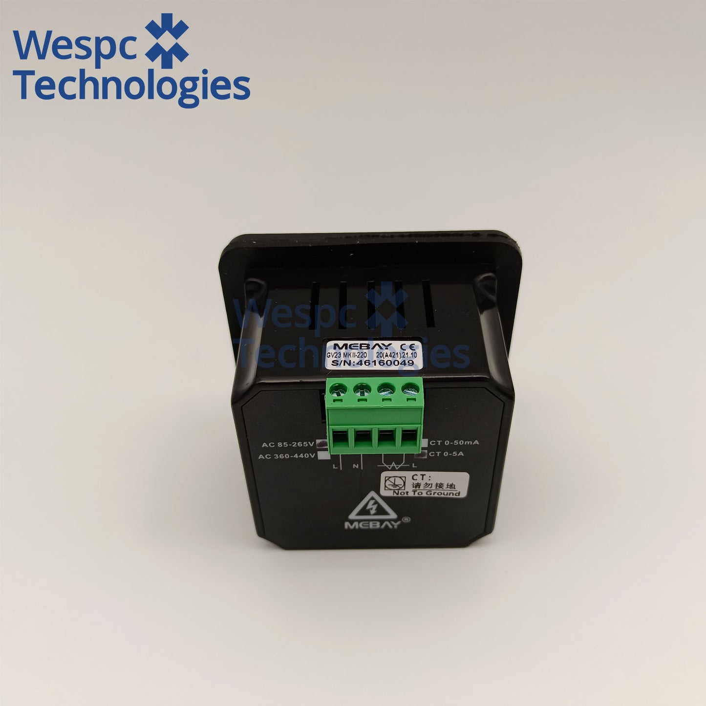 Original GV23 MKII GV23L MKII MEBAY Generator Digital Meter AC 110/220/380V LED Display Voltage Frequency Current Meter