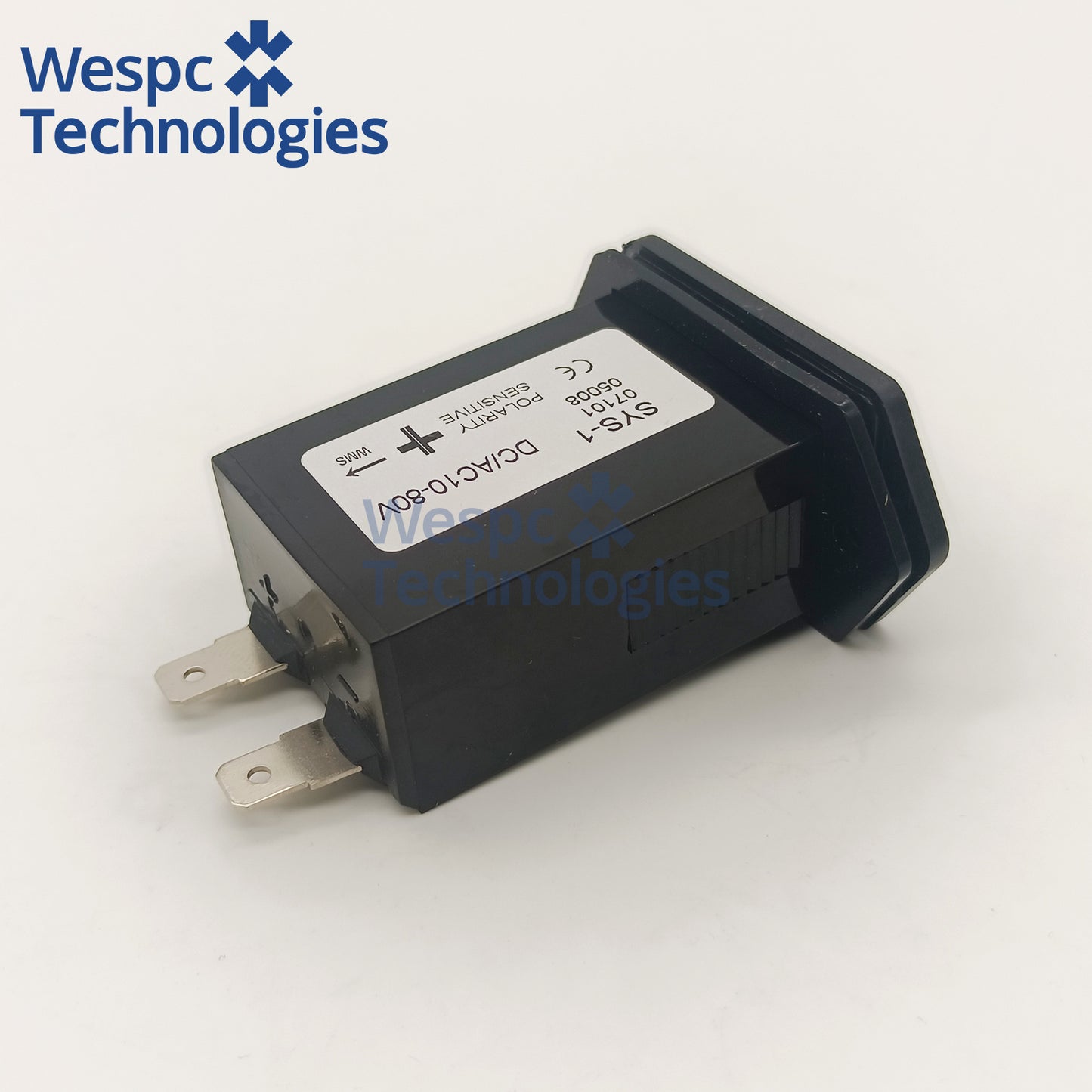 SYS-1 DC10-80V Hour Meter Gauge Timer Boat Truck Tractor Hour Meter Rectangular