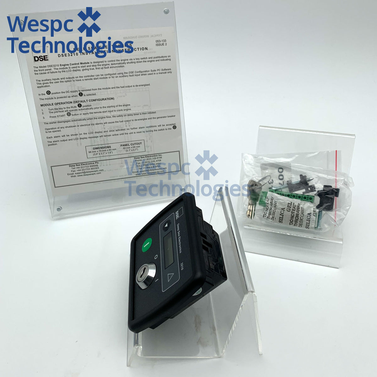 Original DSE3210  Deep Sea Auto Start Control Module Generator Intelligent Controller