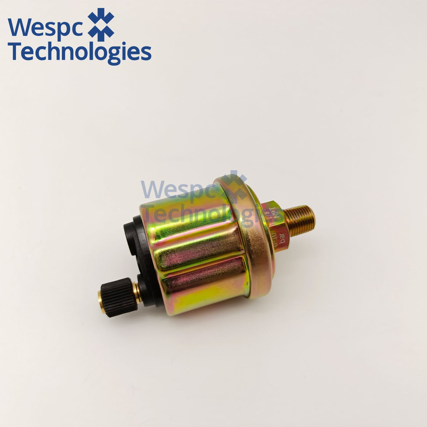 Original KUS KE21004 Oil Pressure Sensor 360-081-030-015C 0.8Bar Alarm Dual M4 Terminals 1/8-18NPT Thread Low Pressure
