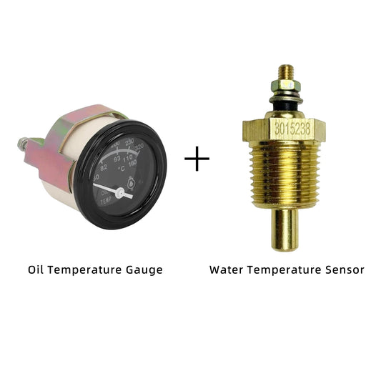 3015233 3015238 Kit Oil Temperature Gauge & Temperature Sensor Set for Diesel Generator
