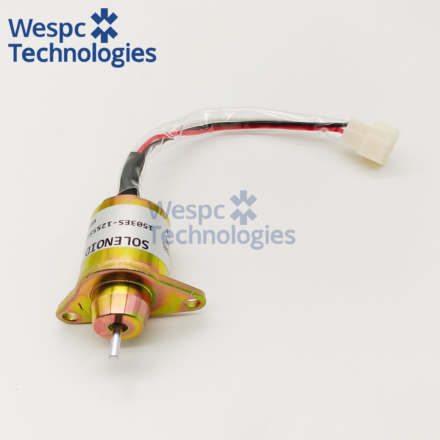 1503ES-12S5SUC5S 12V Fuel Shutoff Solenoid Valve SA-4562T 119653-77950 For Yanmar Hyundai R55-7 R60-7 Excavator Diesel Engine Stop Solenoid