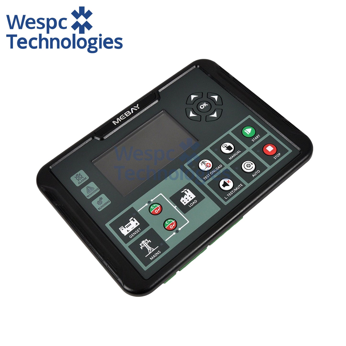 Orignal Genuine Mebay DC92D MK3 AMF Generator Controller 4.3" Color LCD Mains Failure Auto Start Control Module