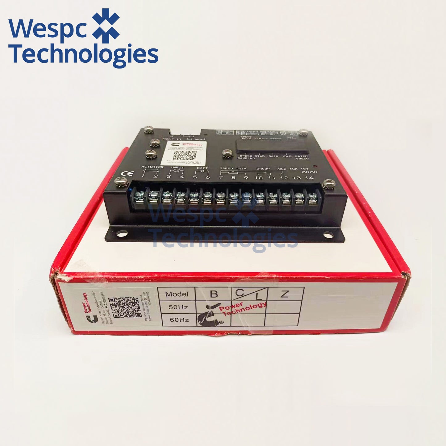 New Original S6700H Generator Electronic Speed Controller Panel Cummins S-6700H