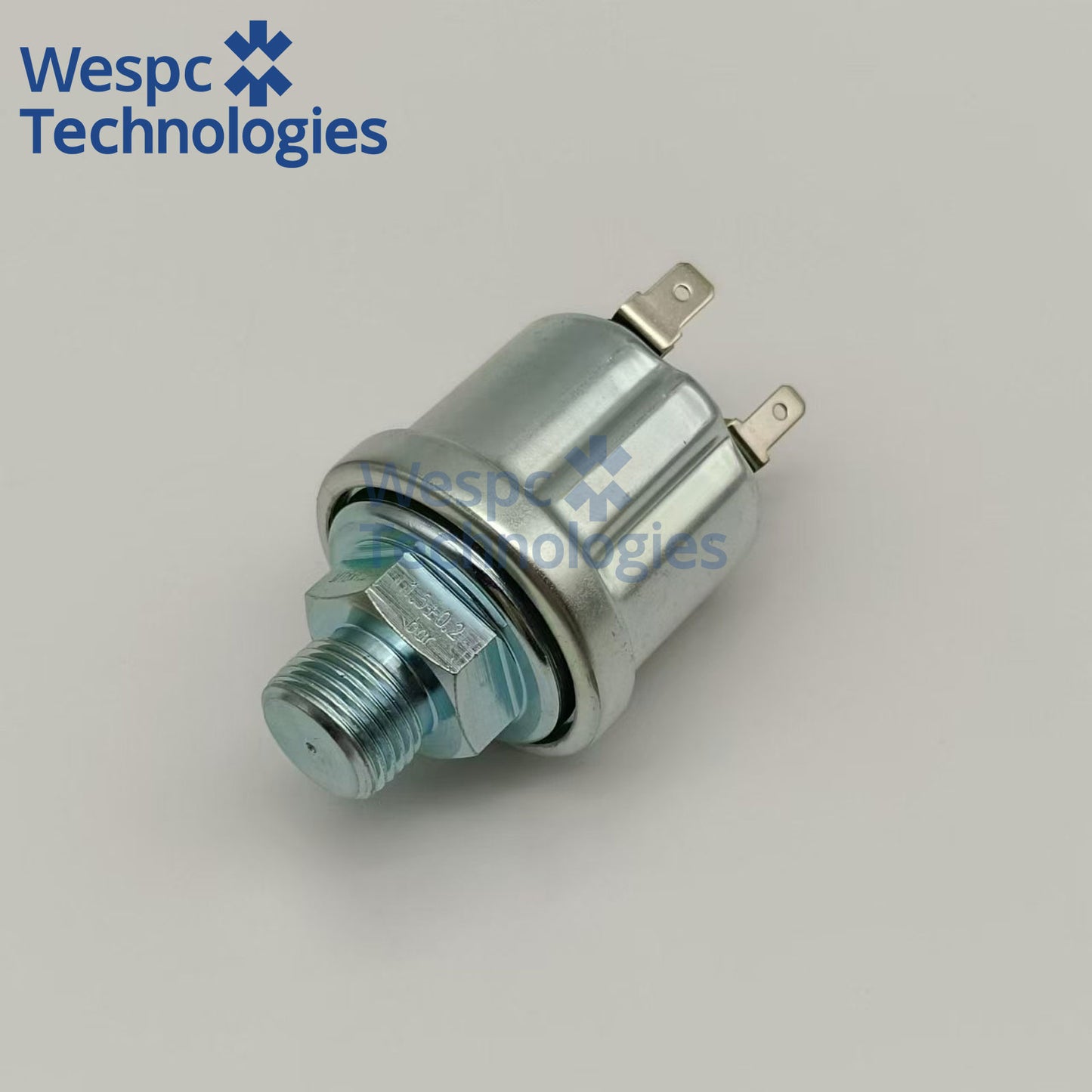 Original KUS KE21163 Mechanical Oil Pressure Sensor 1.5Bar M18×1.5 Metric Thick Thread Dual M4 Screw Terminal with Alarm