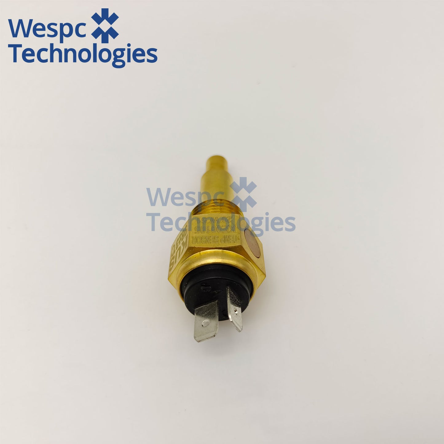 Original Genuine KUS KE00105 Coolant Water Temperature Sensor 3/8NPT Thread 98℃ Overheat Alarm Single Spade NTC Temp Sender