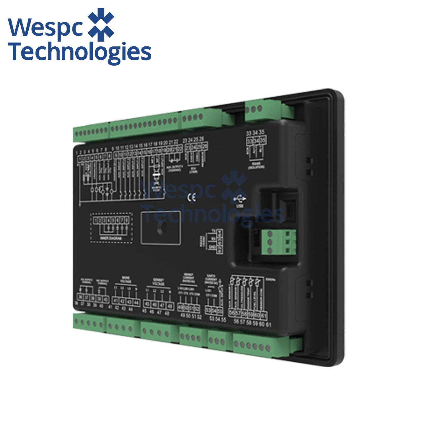 Original SmartGen HGM9310CAN Single self-starting generator set controller genuine LCD Display