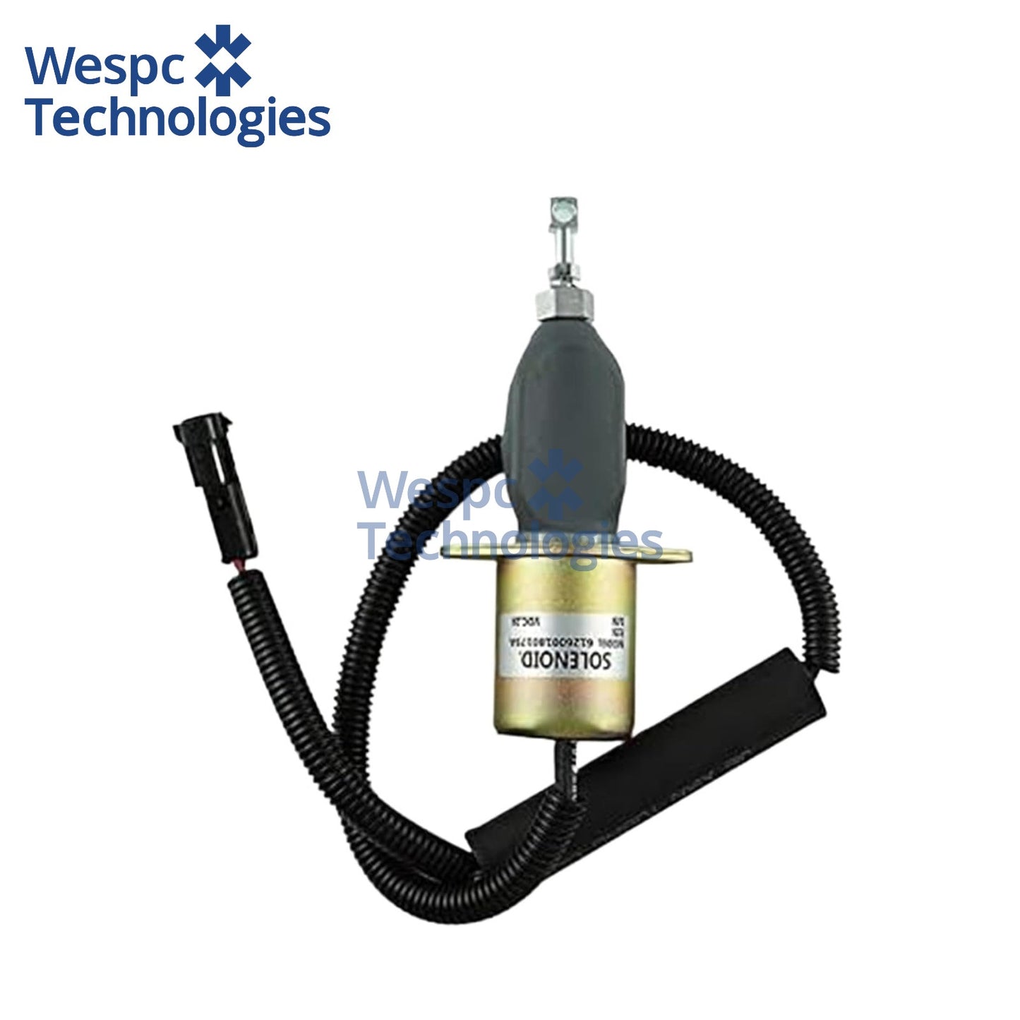 612600180175 24V Fuel Shutoff Solenoid Valve | For Weichai Engine Loader