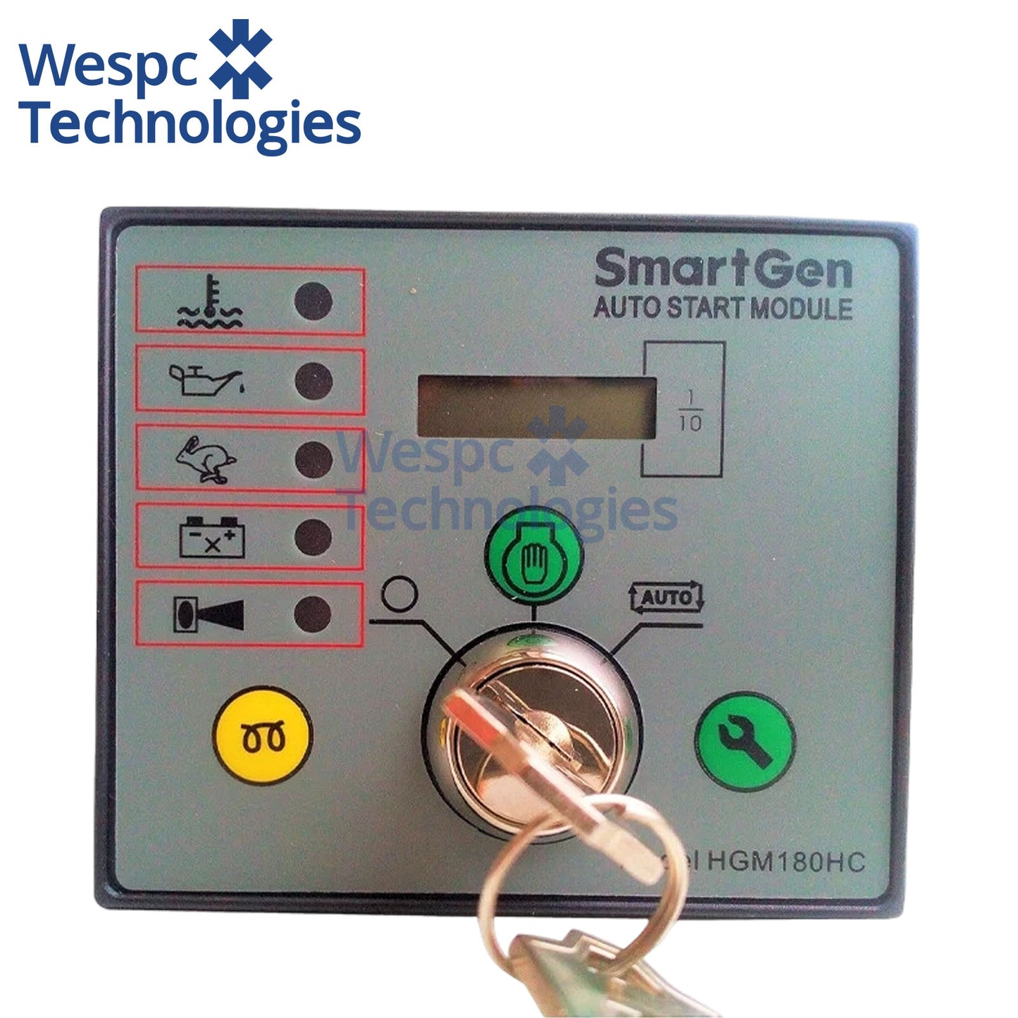 Original Smartgen HGM180HC Diesel Genset Auto Start Controller LED Indicator LCD Hour Meter DC8-35V 12/24V Universal