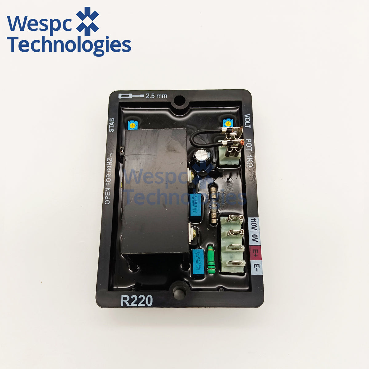 New R220 AVR Automatic Voltage Regulato Fits For Leroy Somer Genset Parts
