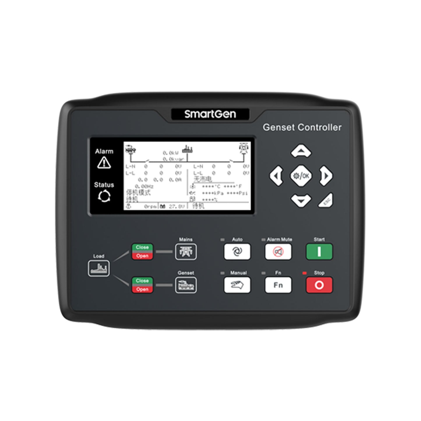 Original SmartGen HGM9420N Diesel Generator Controller 4G Network Mobile Phone APP Cloud Control