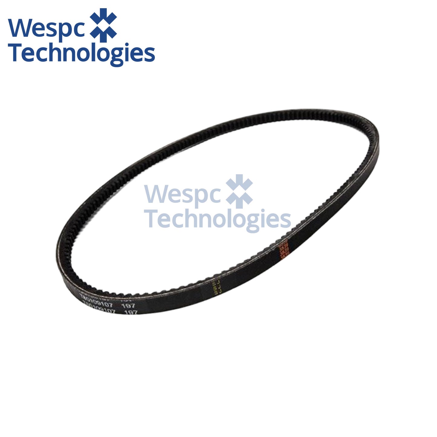 Original Perkins T80109107 Cogged V‑Fan Belt for Perkins 404 Series Diesel Engine OEM Replacement Spare Part