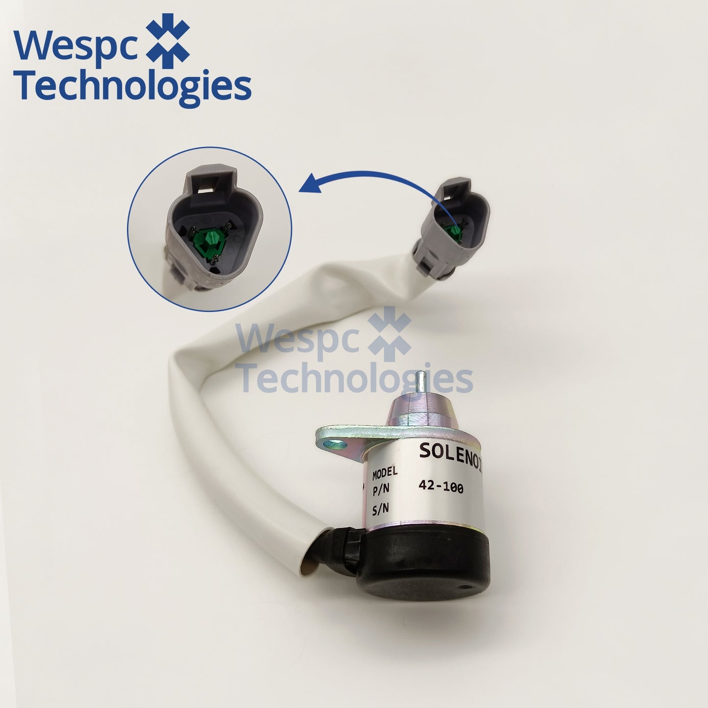 42-100 Shutoff Solenoid Compatible with Thermo King 42100 41-9100 42-0100